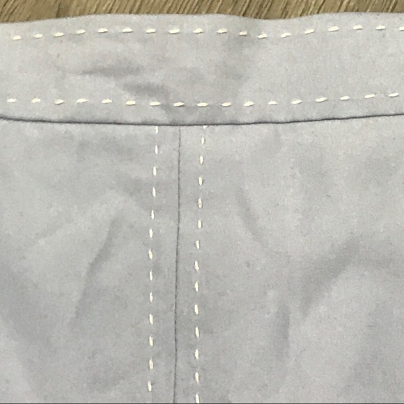 IZod Pale Blue w/contrasting White Stitching Skort - Picture 2 of 5